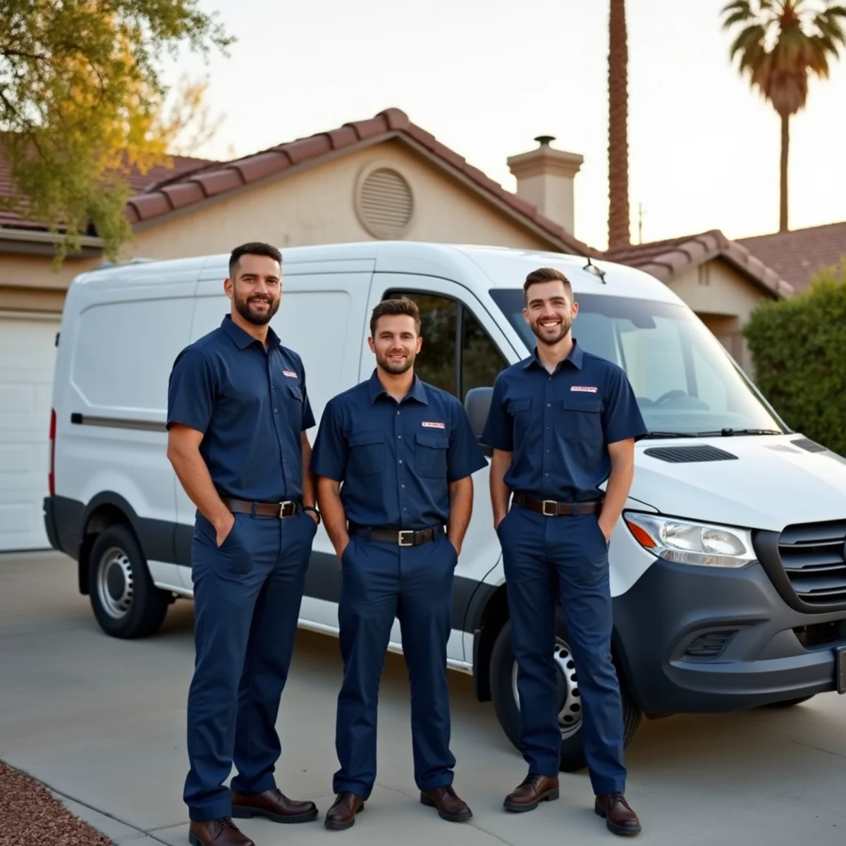 Water Damage Buena Park restoration crew with a branded response vehicle